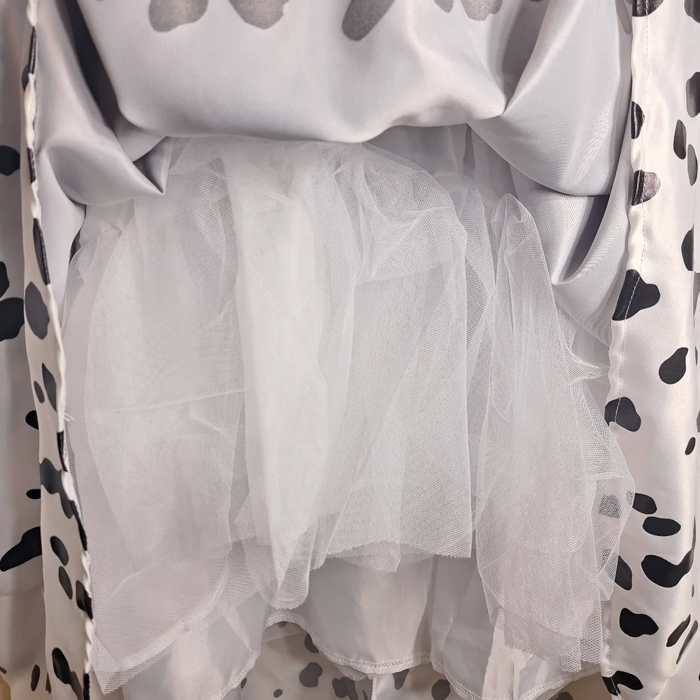 Disguise Girls Disney Creuella Villian Costume Black,White,Red M‎ (8-10)